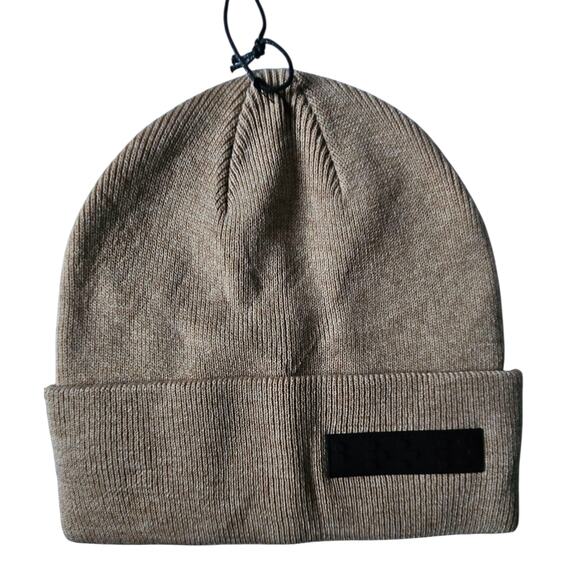 Brand New The Two Blind Brothers Tan Men Beanie Hat - Picture 1 of 5